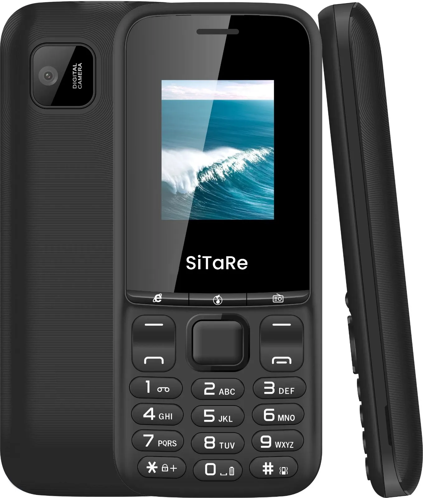 Sitare F4 Power feature phone — All-Day Battery. All-Day Confidence.